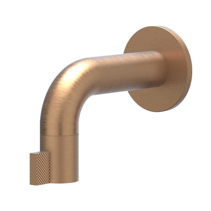 IVY Fonteinkraan wandmodel niet inkortbaar HOH10cm – RVS316 gebr. mat koper PVD