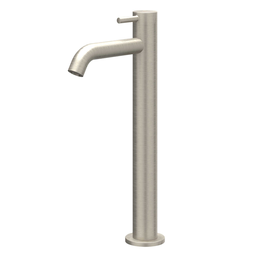 IVY Fonteinkraan staand model L, Gebr. nickel PVD - productfoto - SKU 6401303