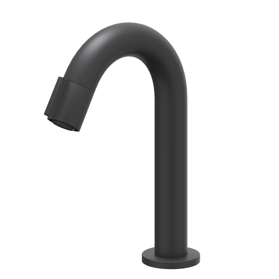 IVY Fonteinkraan gebogen staand model S, Mat zwart PED - productfoto - SKU 6402052