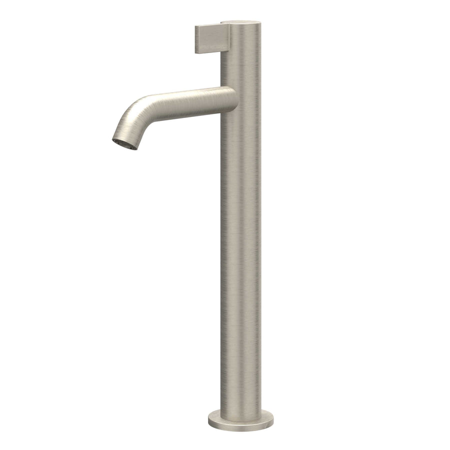 IVY Fonteinkraan staand model L, Gebr. nickel PVD - productfoto - SKU 6402303