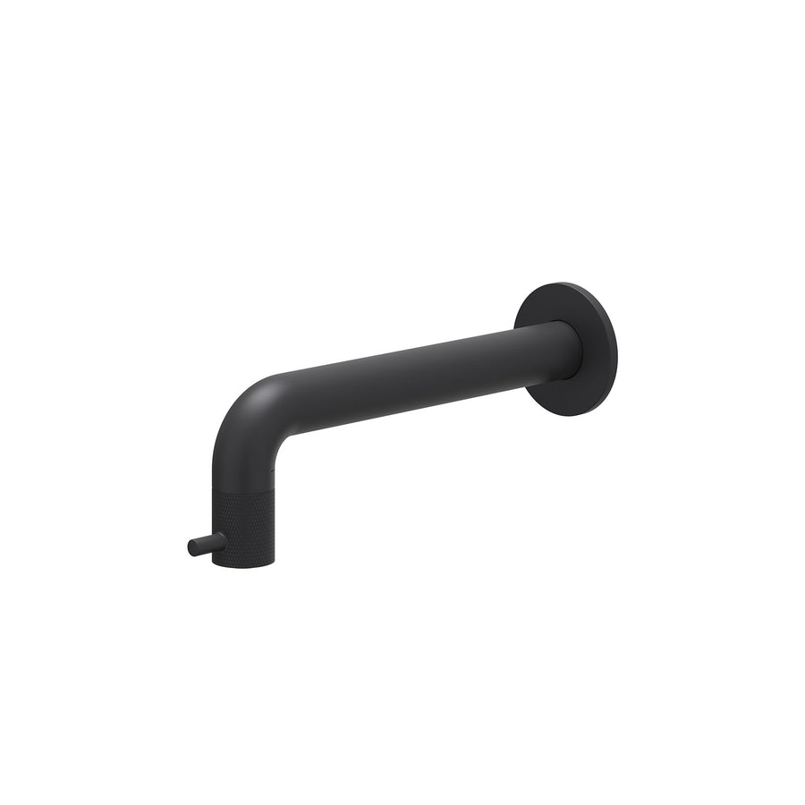 IVY Fonteinkraan wandmodel 1/2" aansluiting, inkortbaar – Mat zwart PED