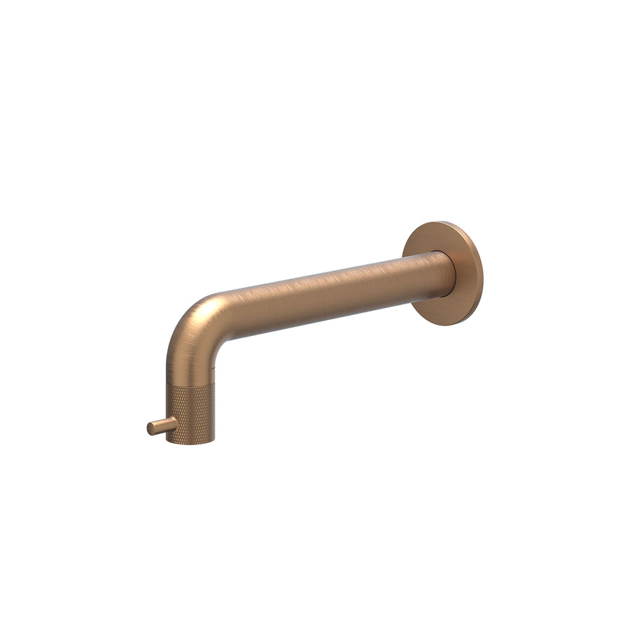 IVY Fonteinkraan wandmodel 1/2" aansluiting, inkortbaar – Gebr. mat koper PVD