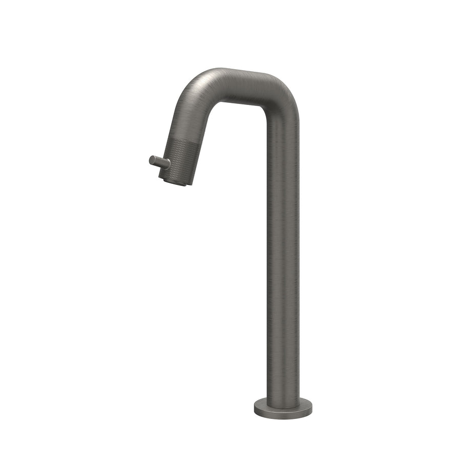 IVY Fonteinkraan contour staand model L – Gebr. metal black PVD