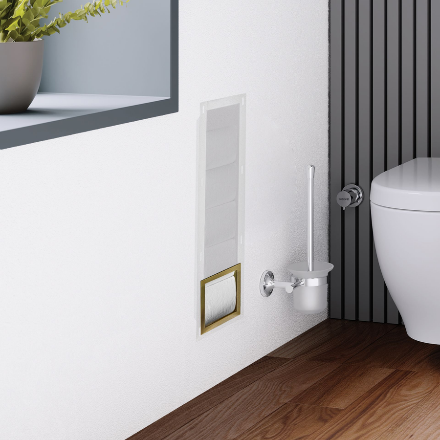 Aloni reserverolhouder – inbouw – exclusief inzetstuk