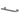 IVY Badgreep 30cm enkel – Chroom