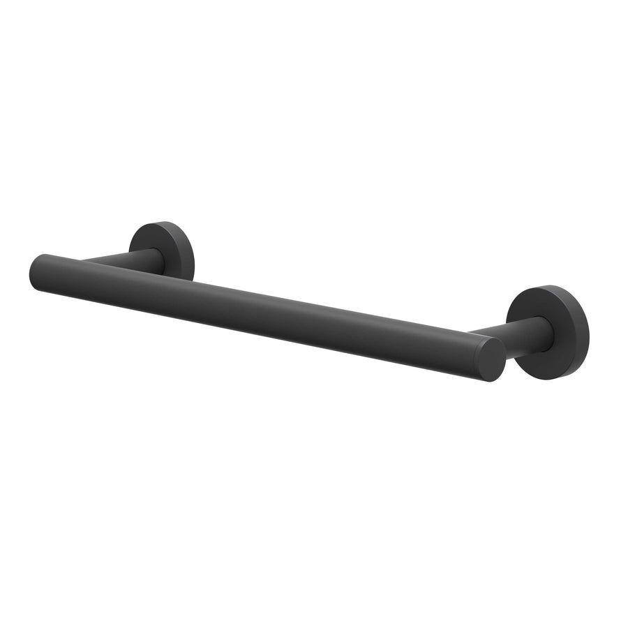 IVY Badgreep 30cm enkel, Mat zwart PED - productfoto - SKU 6500002