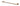 IVY Wandhanddoekrek 60cm enkel – Gebr. mat koper PVD