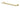 IVY Wandhanddoekrek 60cm dubbel – Gebr. mat goud PVD