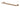 IVY Wandhanddoekrek 60cm dubbel – Gebr. mat koper PVD
