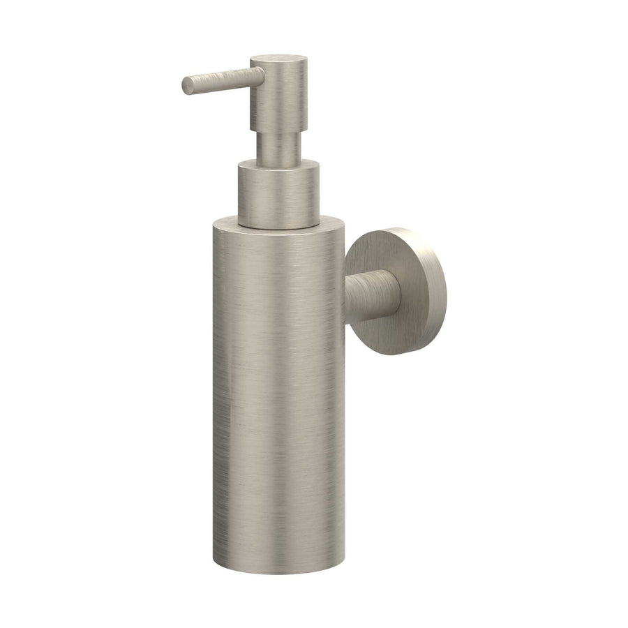 IVY Zeepdispenser wand model, Gebr. nickel PVD - productfoto - SKU 6500303