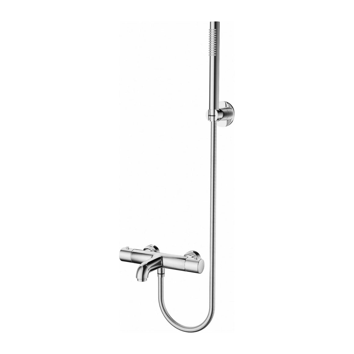 Aloni thermostatische bad- en douchemengkraan chroom productfoto