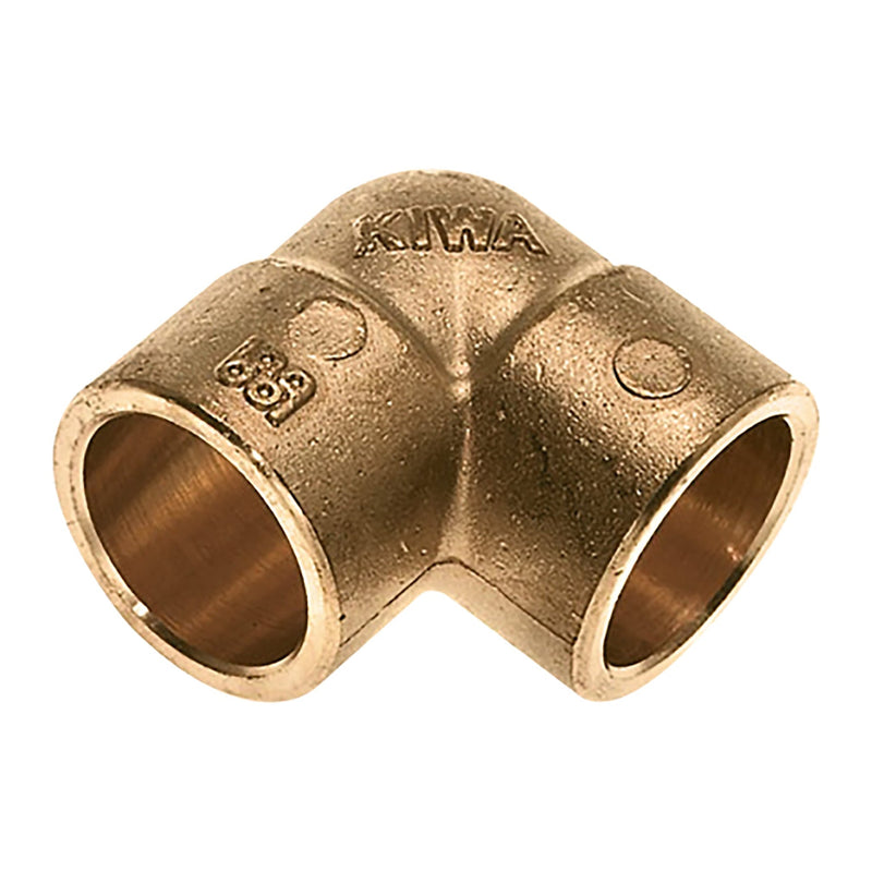 Riko soldeerfitting kniekoppeling messing 15 mm - productfoto