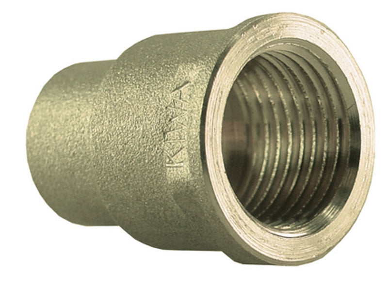 Riko soldeerfitting schroefbus conisch messing - productfoto