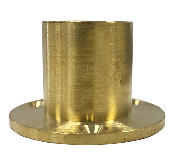 Riko messing soldeer zolderplaat met achterinlaat 3/4"