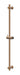IVY Glijstang 90cm, RVS316 gebr. mat koper PVD - productfoto - SKU 6900013