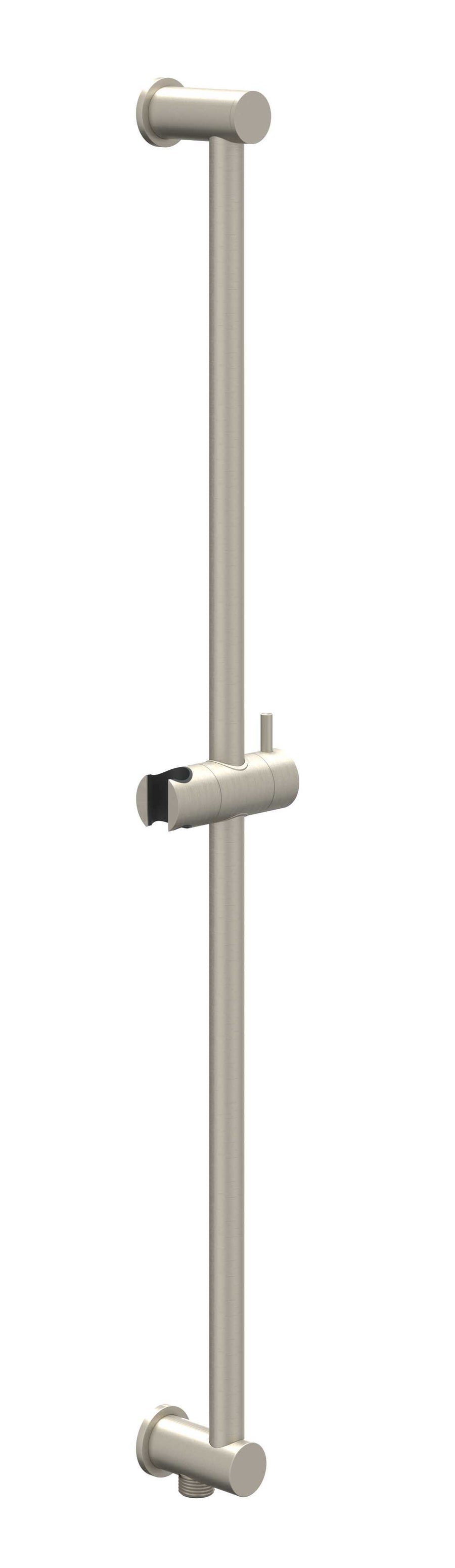 IVY Glijstang 80cm met geïntegreerde wateruitlaat – Gebr. nickel PVD