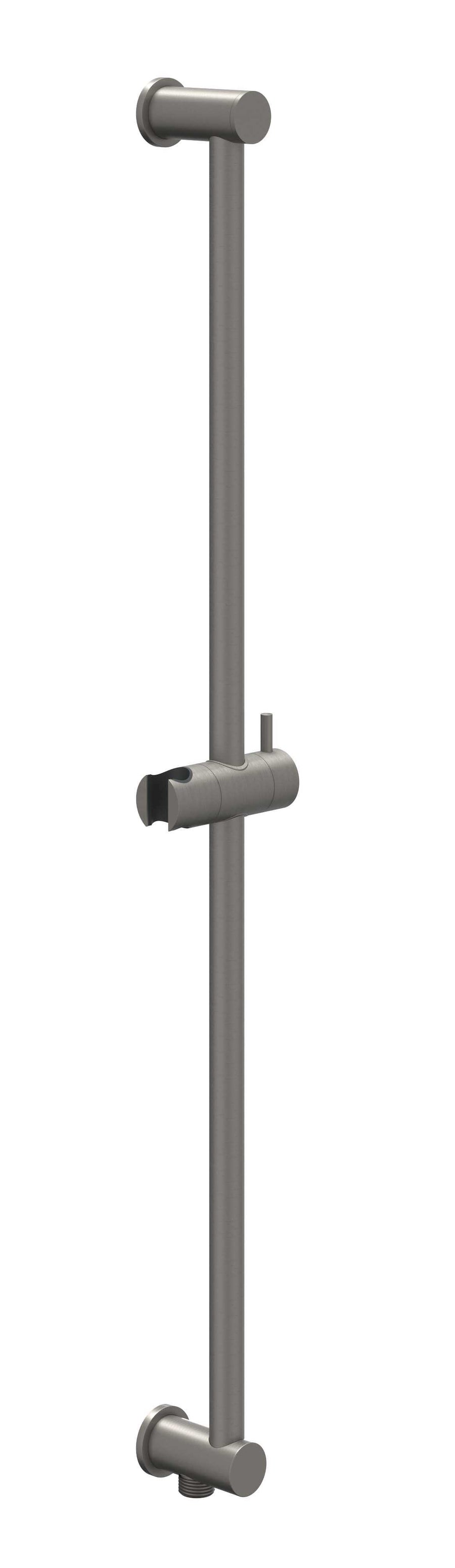 IVY Glijstang 80cm met geïntegreerde wateruitlaat – Gebr. metal black PVD