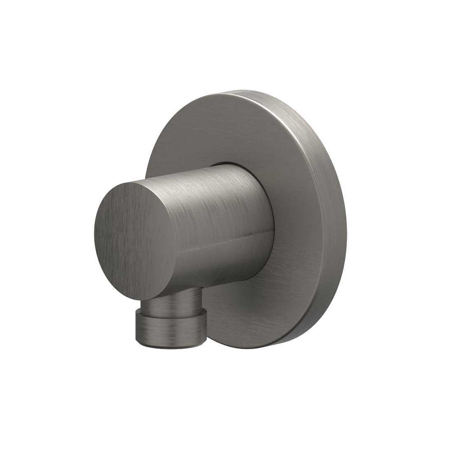 IVY Wanduitlaat 1/2" – Gebr. metal black PVD