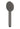 IVY Handdouche rond 9cm, satin spray – Gebr. metal black PVD