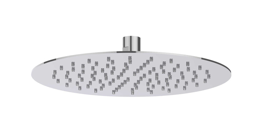 IVY Hoofddouche slim 25cm antikalk nozzels, eco-air, Chroom - productfoto - SKU 6900551
