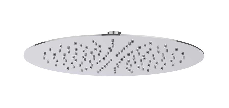 IVY Hoofddouche slim 30cm antikalk nozzels, eco-air, Chroom - productfoto - SKU 6900601
