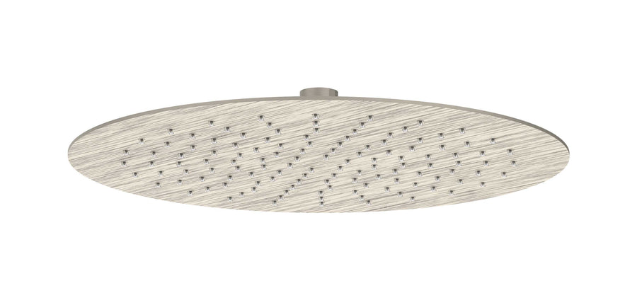 IVY Hoofddouche slim 30cm antikalk nozzels, eco-air, Gebr. nickel PVD - productfoto - SKU 6900603