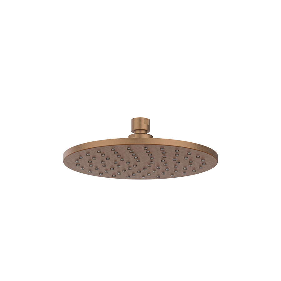 IVY Hoofddouche medium 20cm met antikalk nozzels – Gebr. mat koper PVD