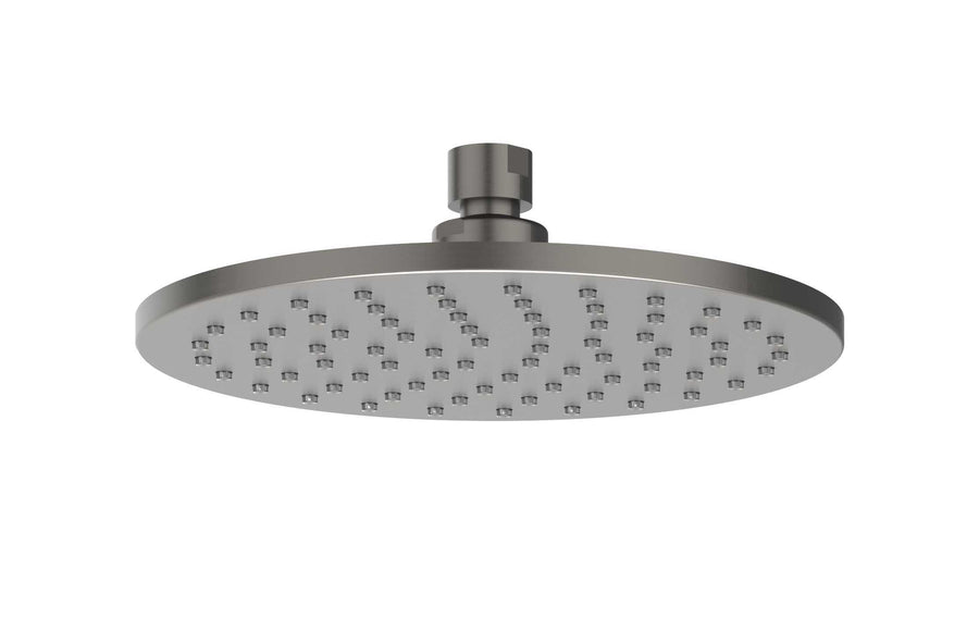 IVY Hoofddouche medium 20cm met antikalk nozzels – Gebr. metal black PVD