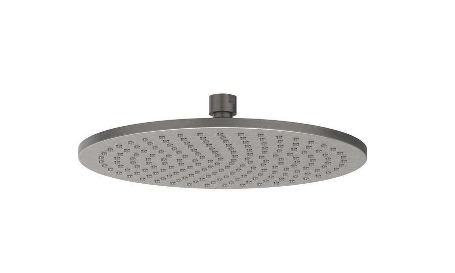 IVY Hoofddouche medium 25cm met antikalk nozzels – Gebr. metal black PVD