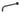 IVY Wandarm 40cm 1/2", Mat zwart PED - productfoto - SKU 6901552