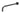 IVY Wandarm 40cm 1/2", Zwart chroom PVD - productfoto - SKU 6901557