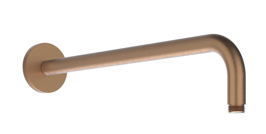 IVY Wandarm 40cm 1/2" – RVS316 gebr. mat koper PVD