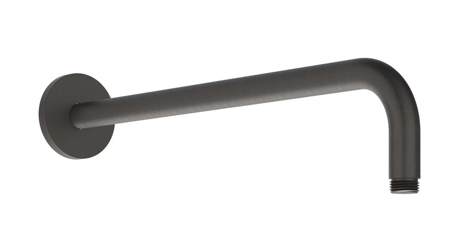 IVY Wandarm 40cm 1/2" – RVS316 gebr. carbon black PVD
