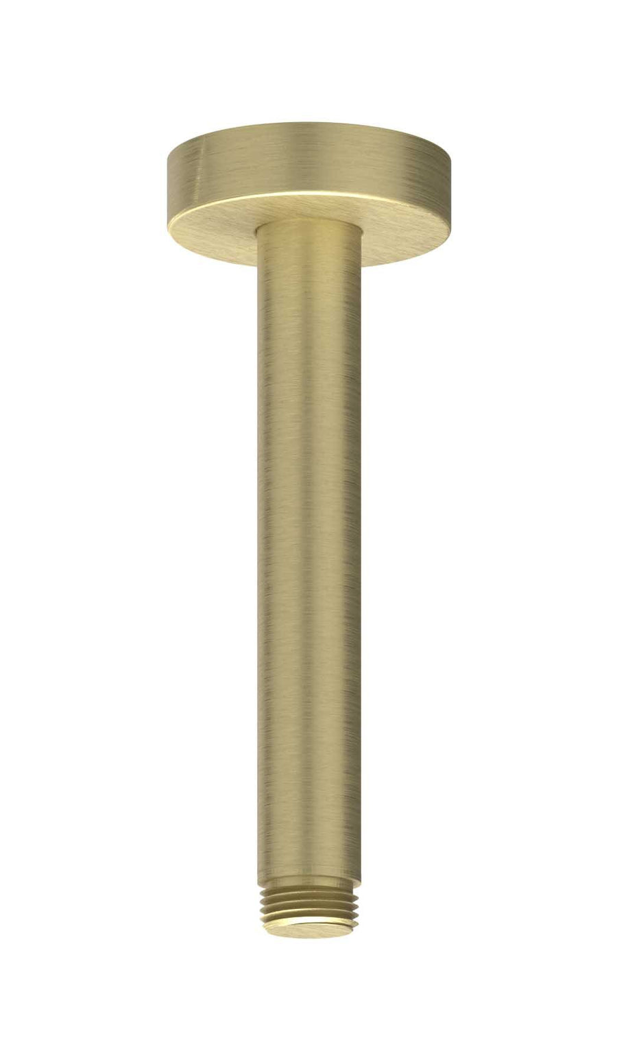 IVY Plafondbuis 15cm 1/2", Gebr. mat goud PVD - productfoto - SKU 6901604
