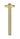 IVY Plafondbuis 20cm 1/2", RVS316 gebr. mat goud PVD - productfoto - SKU 6901612