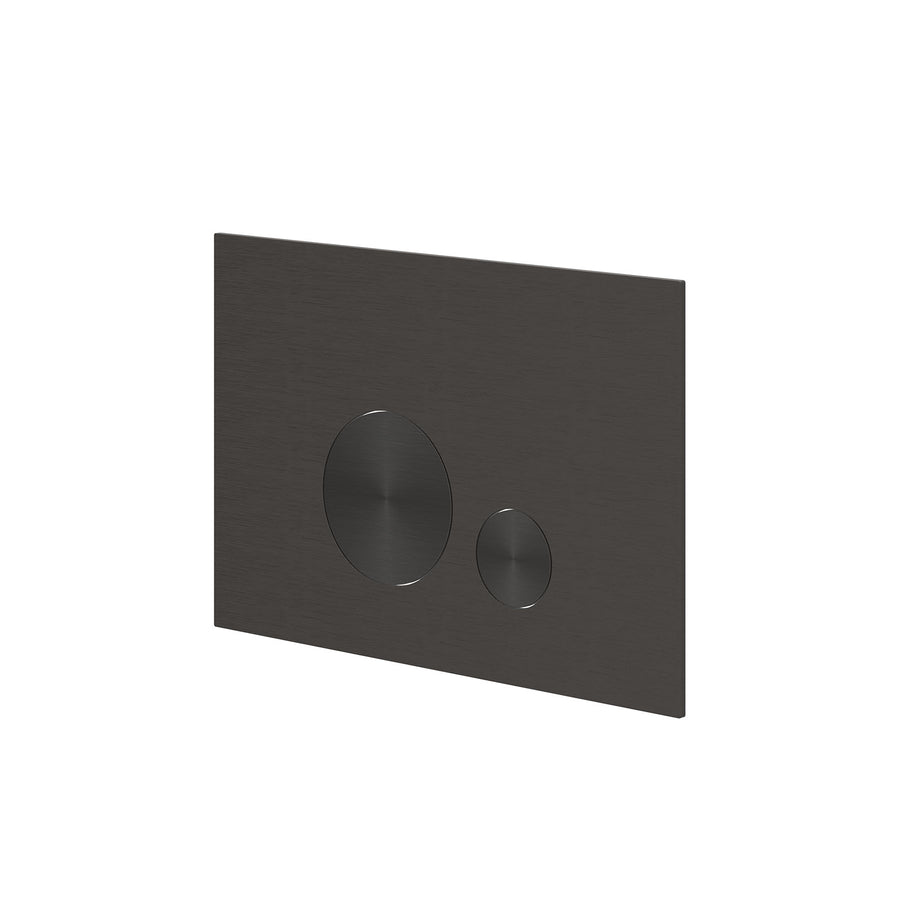 IVY Bedieningspaneel 2 ronde knoppen flowering – RVS316 gebr. carbon black PVD