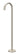 IVY Vrijstaande baduitloop 1/2" – Gebr. nickel PVD