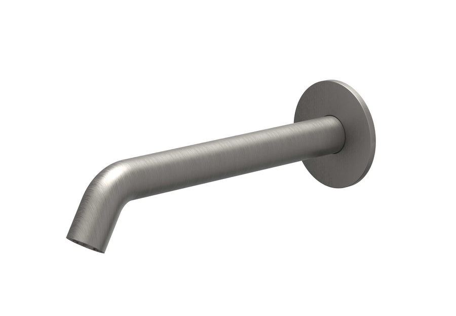 IVY Baduitloop 23cm 1/2" aansluiting, inkortbaar – Gebr. metal black PVD
