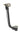 IVY Badoverloop-vulcombinatie, Gebr. nickel PVD - productfoto - SKU 6903153