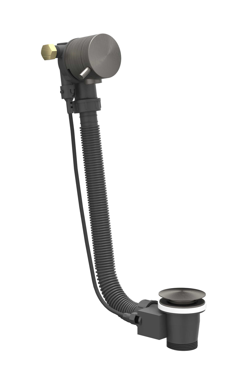 IVY Badoverloop-vulcombinatie – Gebr. metal black PVD