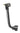 IVY Badoverloop-vulcombinatie, Gebr. metal black PVD - productfoto - SKU 6903156