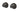 IVY Afbouwdeel inbouwthermostaat met 2-weg stop-omstel symmetry met ronde rozetten – RVS316 gebr. carbon black PVD