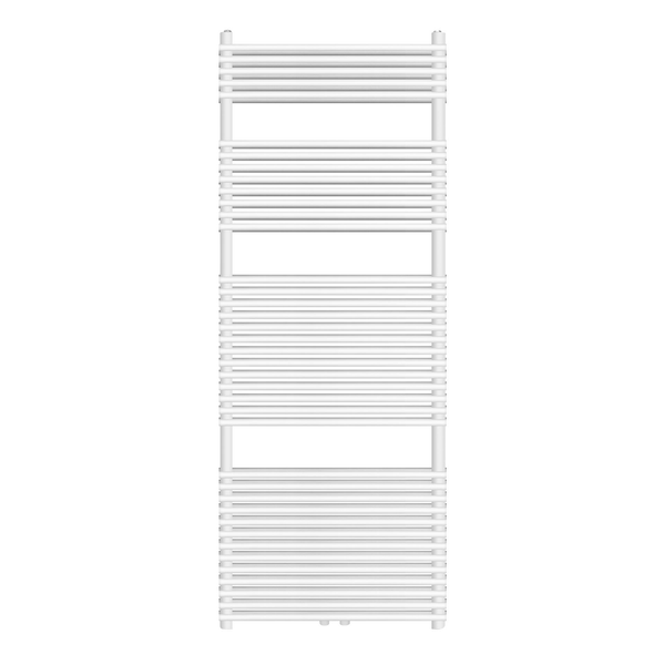 BELRAD Badkamer Radiator Double Wit – Middenaansluiting