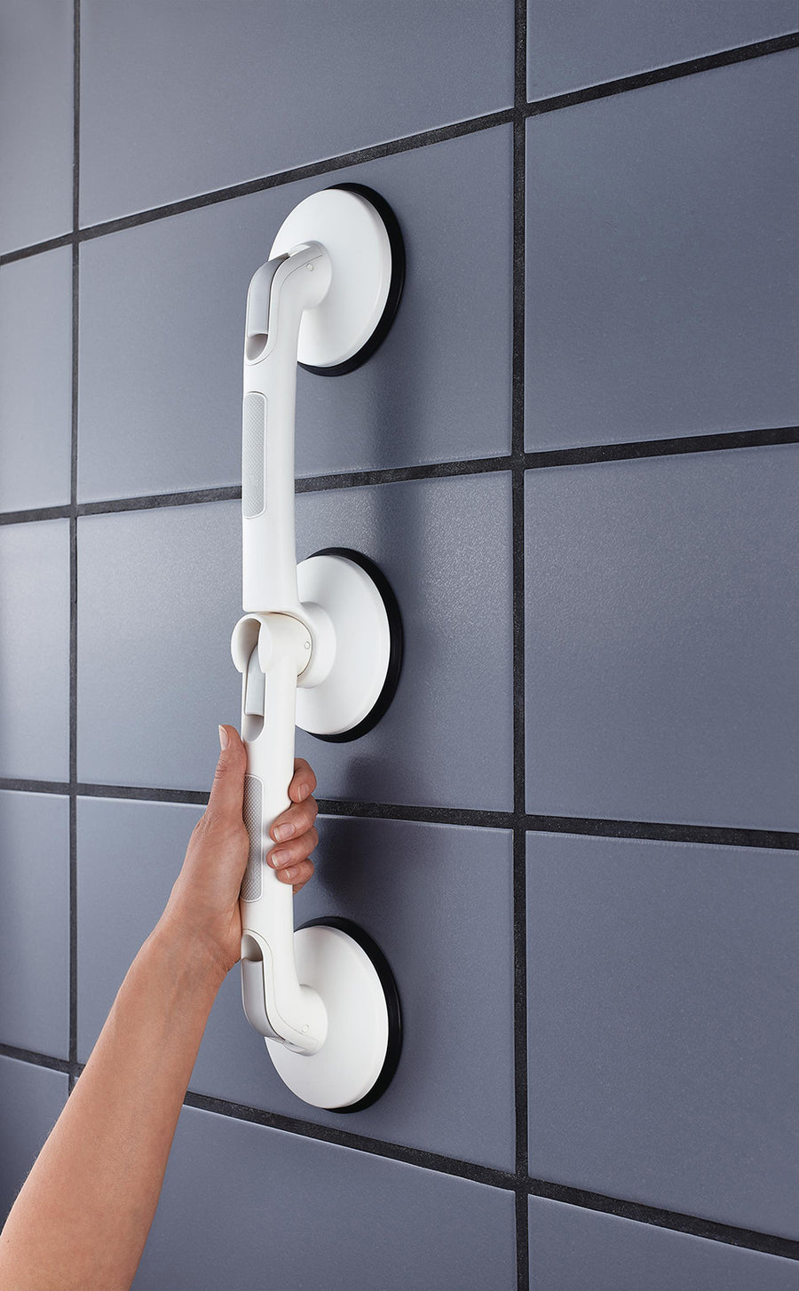 Ridder Premium hoekbadgreep met 3 zuignappen - detailfoto