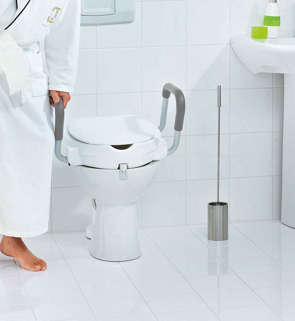 Ridder Leo toiletborstel verlengd chroom - detailfoto
