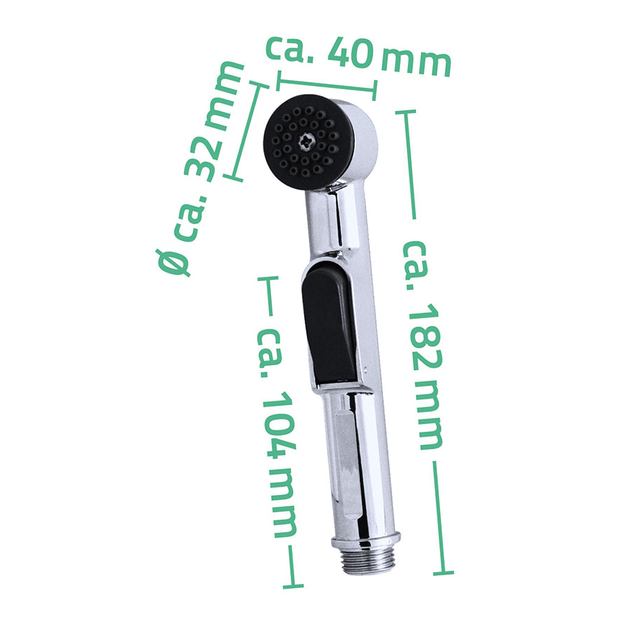 Ridder Santa Cruz douchekop chroom - productfoto
