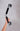Ridder Ken hoekbadgreep met softgrip 43 cm chroom/zwart - detailfoto