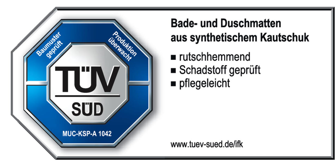 Ridder Tecnoplus antislip mat douche rond Wit - sfeerbeeld