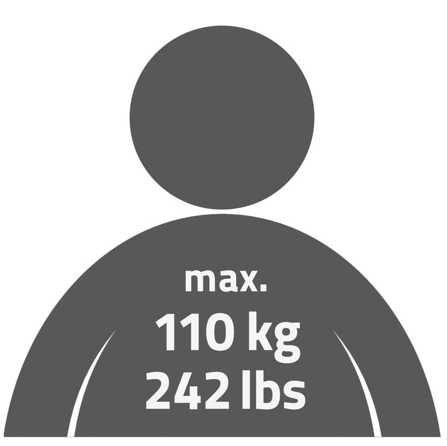 Ridder Sam Badgriff 30 cm matt schwarz