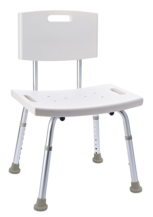 Sam Chaise de salle de bain réglable Wiesbaden blanc